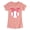 DESERT PINK, variant on Instant Message - Baseball Bandana - Youth Girls Fitted Short Sleeve T-Shirt