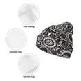 thumbnail image 3 of Lsque Bicycles Parts Pattern Knitted Beanie, Unisex Winter Hat, Knit Hat Winter Beanies Thick Fisherman Beanies Cuffed Plain Skull Caps, 3 of 6