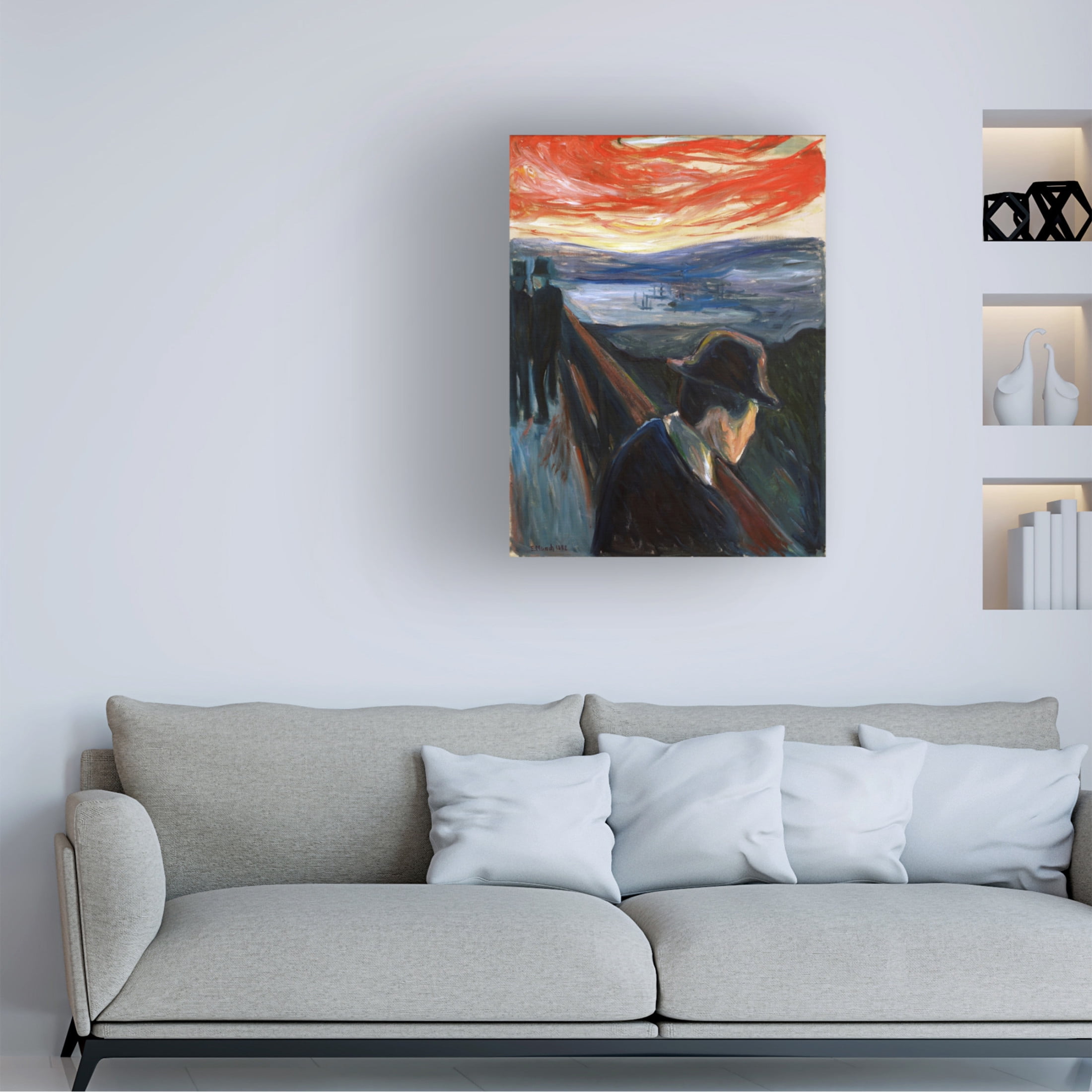 Trademark Fine Art Pictufy Despair Canvas Wall Art