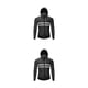thumbnail image 2 of Yuarrent Chaqueta de ciclismo Abrigo cortavientos con capucha Chaleco reflectante a prueba de viento Motocicletas impermeables Hombres Montar Negro 2XL/EURXL 2piezas, 2 of 6
