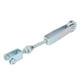 thumbnail image 2 of Ajustador de cable de freno de mano para remolque, ajustador de cable de freno de mano para remolque de 240 mm de largo, acero inoxidable galvanizado para caravanas, barcos, bicicletas, remolques de a, 2 of 5