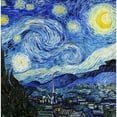 thumbnail image 2 of CafePress - Van Gogh Starry Night - Unique Fabric Shower Curtain 70" x 72", 2 of 3