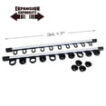 thumbnail image 4 of Rush Creek Creations 40-0005 3 in 1 Aluminum 10 Rod Wall and Ceiling Rod Rack, 4 of 7