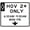 Color 4265, variant on HOV Lane Assignment Sign Regulatory Traffic Signs Metal Sign Tin Sign 8x12 Inch - Caution Safety Warning Security Signs Indoor & Outdoor Signs for Home, Office, Work