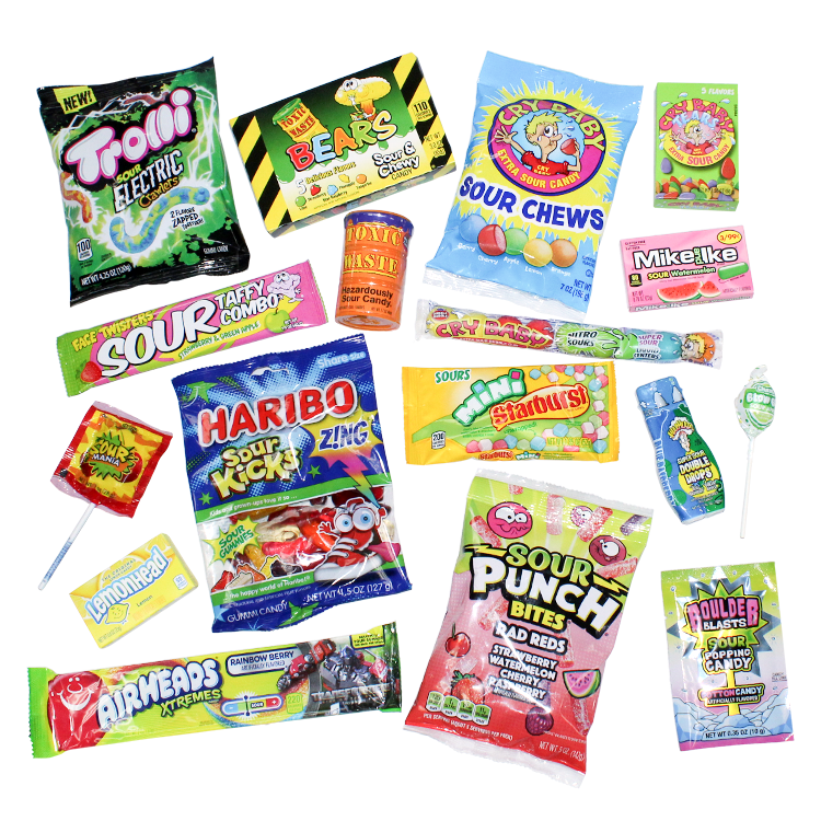 All City Candy's I Heart Sour Assortment Box