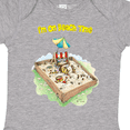 thumbnail image 4 of Inktastic I'm on Beach Time with Sandbox and Beach Chair Boys or Girls Baby Bodysuit, 4 of 5