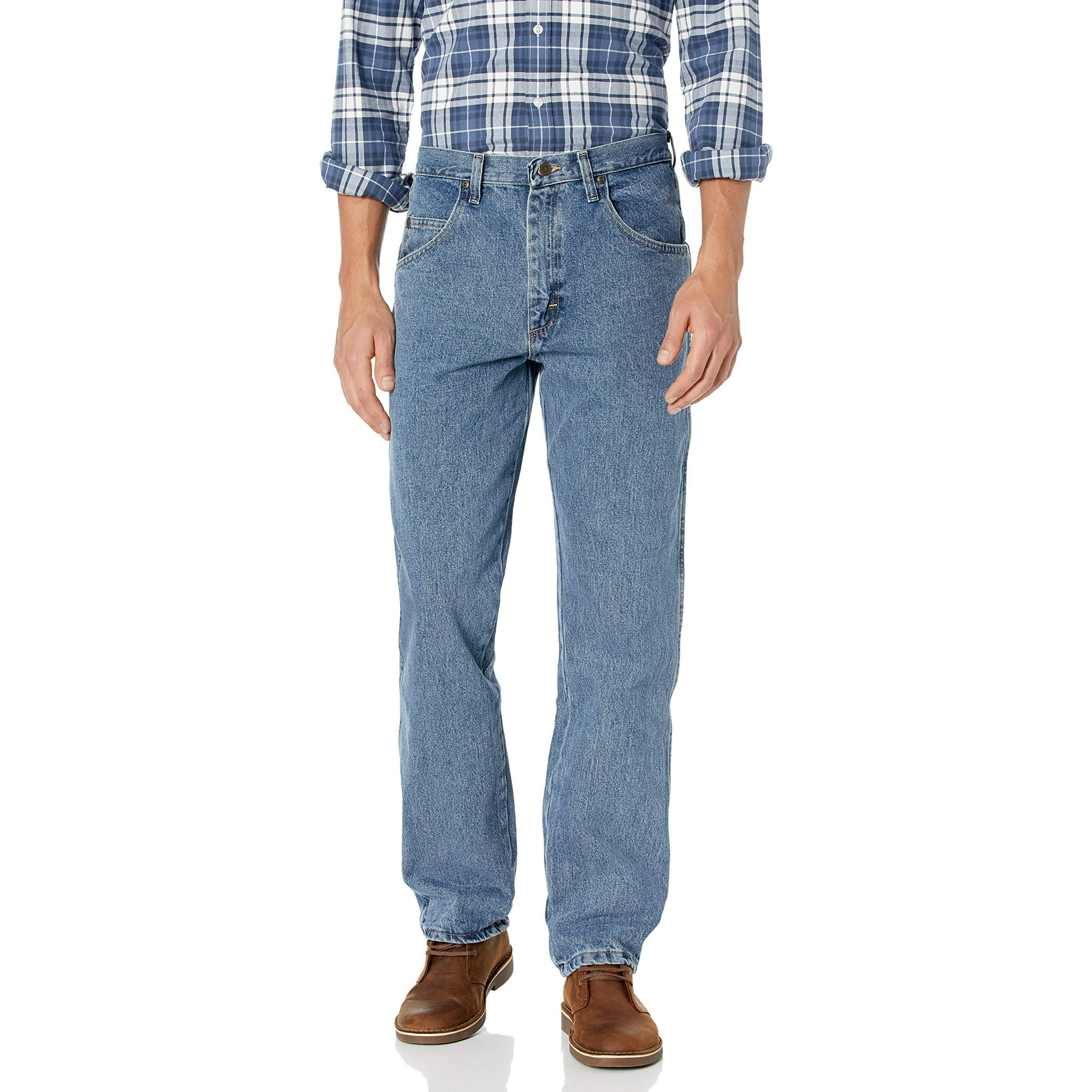 Wrangler Men's Rugged Wear Jean, Grey Indigo, 44x30 | Walmart Canada