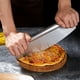 thumbnail image 5 of Cortador de pizza de acero inoxidable, cortador de masa, en forma de media luna, herramienta de cocina, horneado, 5 of 6