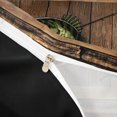 thumbnail image 4 of meiyoeat Wooden Fishing Bass Twin Duvet Cover for Men Boys, Brown Vintage Lodge Cabin Twin Bedding, Black Reversible, 2-Piece, 1 Duvet Cover and 1 Pillowcase, 4 of 6