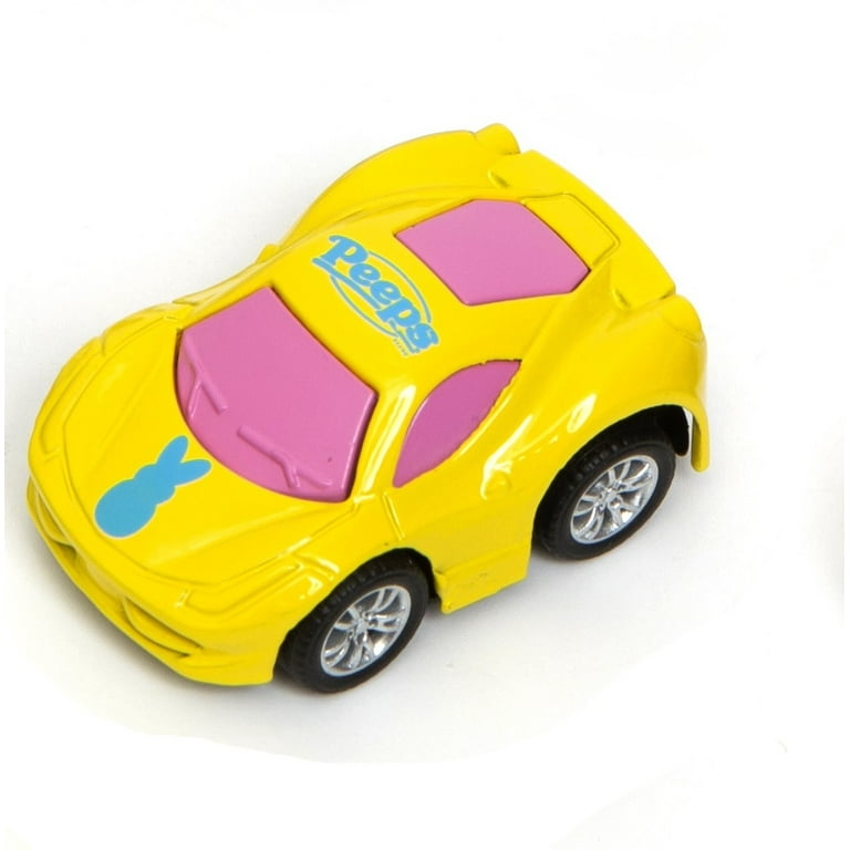 PEEPS Mini Die-Cast Pull Back Cars Easter Egg Surprise Collectible