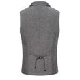 thumbnail image 4 of Nouvelle Veste Décontractée Élégante pour Hommes à Simple Boutonnage Col Rabattu, 4 of 8