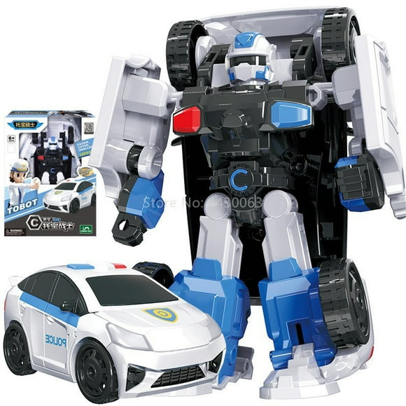 Mini Transformer Robot Toy Korean Cartoon Brothers Anime Transformer Car Airplane Toy Children Gift Z with Color Box AY