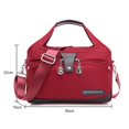 thumbnail image 4 of Oxford Messenger Bags Waterproof Anti-Theft Female Shoulder Handbag (Pink), 4 of 10