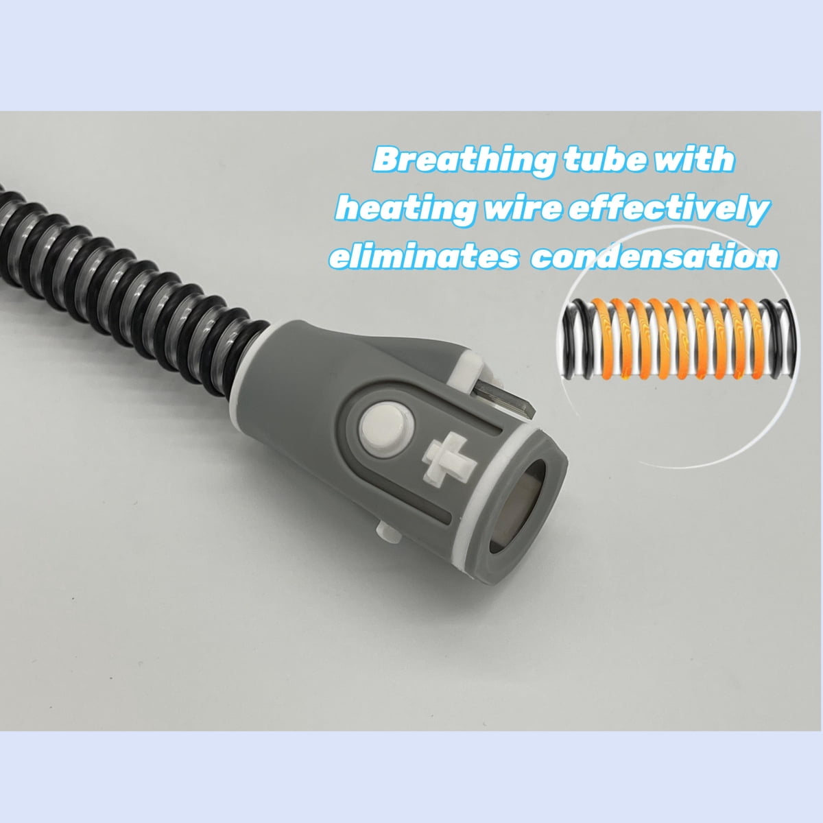 Airsense 10 Tubing Airsense 10 Supplies Aircurve 10 Replacement Heating Tube Compatible Tube Hose Reusable Heated Hose Supplies (Airsense11 NOT Compatible)