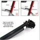 thumbnail image 3 of Soidarity Tija de sillín de bicicleta, componente Universal modificado, componentes de bicicleta para exteriores, accesorio de marco, accesorios de poste, Ciclismo Rojo Soidarity OD025482-01, 3 of 6
