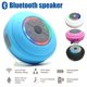 thumbnail image 5 of sweethay Subwoofer portátil para ducha, resistente al agua, altavoz inalámbrico con Bluetooth, manos libres para coche, llamada, música, Cables de audio/vídeo azul, 5 of 6