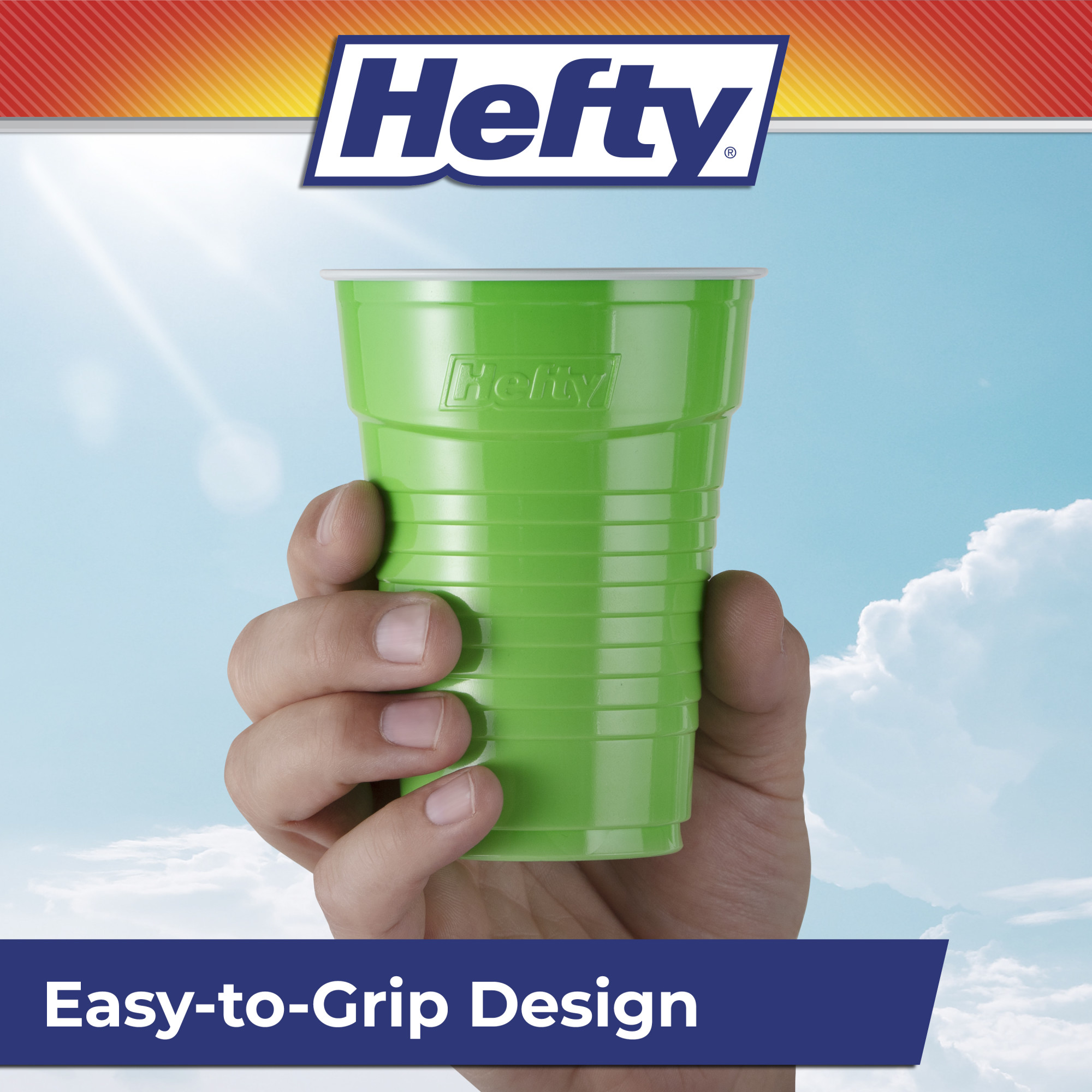 Hefty Party On 16 oz. Disposable Plastic Cups, 100 Count photo 7