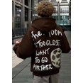 thumbnail image 3 of XINQIHANG Men's Hoodie Hip Hop Pullover Sweaters for Teenagers, 3 of 4