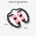 thumbnail image 2 of Rodillo de masaje manual de espuma, masajeador de tejido profundo anticelulítico de 360 grados para los músculos de las piernas, 4 ruedas, terapia de tejido profundo y muscular, 2 of 3