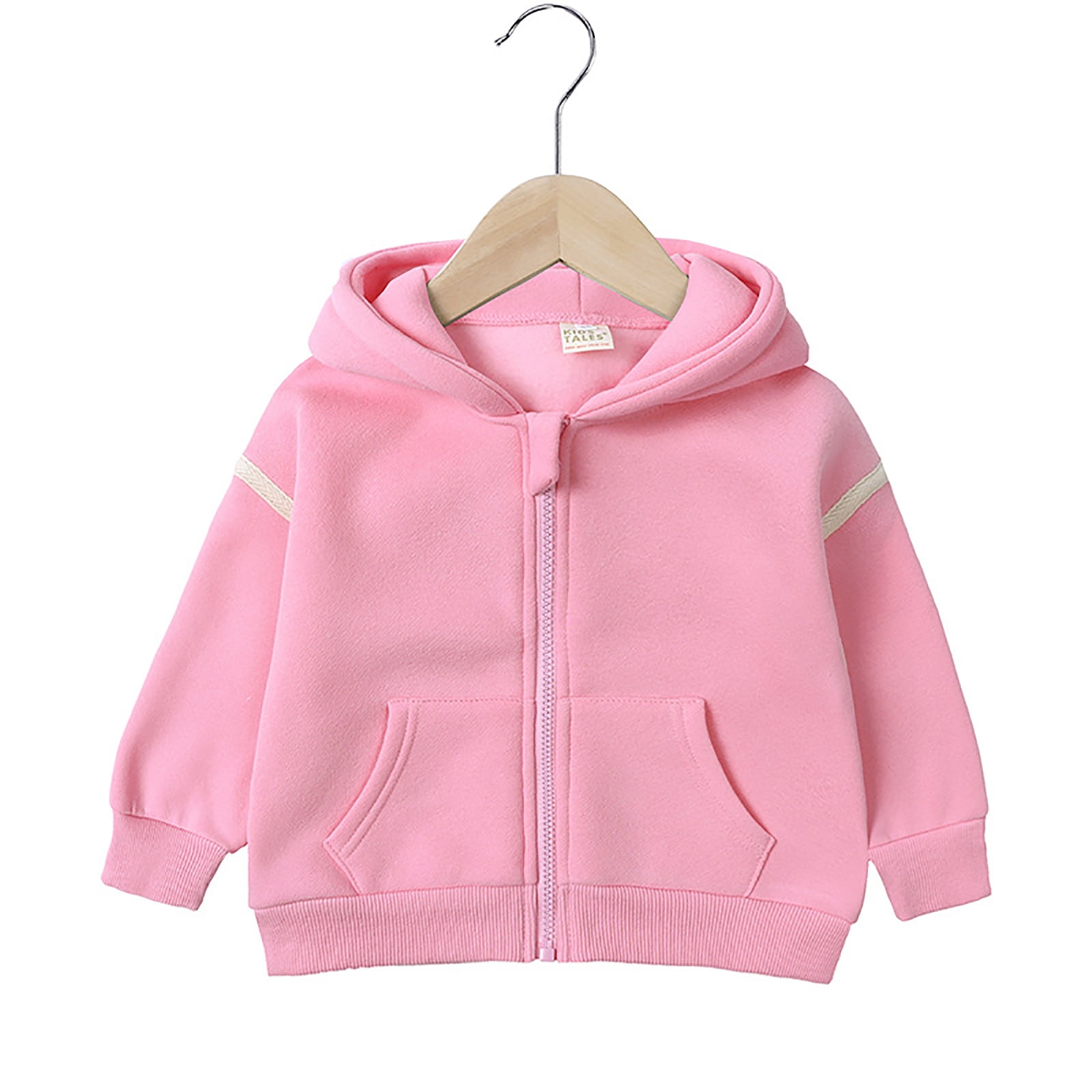Zshosam Baby Girls Outfits Sets Girls Clothes Hoodies for Girls Activewear Long Sleeve Ribbon Sweatshirts And Sweatpants 2 Piece Outfits Size 12 18 Months,(Pink 12-18 Months)