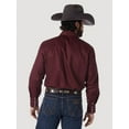thumbnail image 2 of Wrangler's Western Red Oxide Cotton Work Shirt, 2 of 2
