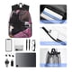 thumbnail image 4 of Fotbe Flower Bald Eagle Mochila Ligera Casual para Laptop para Hombres y Mujeres, Mochila Impermeable de Uso Diario, Mochila para Universidad, 4 of 6