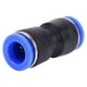 thumbnail image 1 of Conector de manguera de agua de válvula de aire, accesorios de empuje neumáticos Conector de empuje neumático de tipo recto Accesorios de empuje neumáticos Eficiencia óptima, 1 of 4