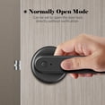 thumbnail image 4 of Eccomum Fingerprint & Password Door Lock Smart Door Knob Gate Locks Left-Right Open Door Lever Lock Set Keyless Entry Door Lock for Home Interior Door Bedroom Hotel Warehouse Office 50 Groups Finger, 4 of 7