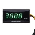 thumbnail image 4 of 846109 16hp 18hp. Motorcycle Tachometer DC 12V Ultra Thin LCD Waterproof Digital Gauge Meter Backlight For Modification Red Tach Hour Tacho, 4 of 8