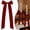 Watermelon Red, variant on Self Adhesive Satin Ribbon Bows, Pre Tied Decorative Bows with Double Sided Tape for Gift Boxes, Candles, Bottles, Cakes, Party Decor, DIY Projects(Style A)