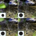 thumbnail image 2 of Eco-Chic Retreat, Eco-friendly Solar Powered Fountain, Energy Saving Birdbath For Outdoor Decoration (High Efficiency)_Perfect Gift, 2 of 5
