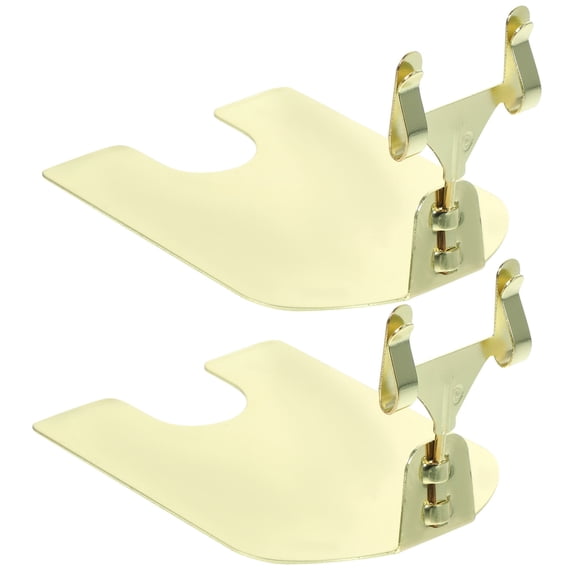 OUNONA 2-Pack Metal Business Card Holder Stand, Practical Desktop Organizer for Office and Home Use