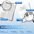 thumbnail image 4 of Cartucho de tóner 80A (paquete de 2) negro compatible con HP LaserJet Pro 400 M401n M401dn M401dw, 4 of 9
