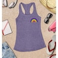 thumbnail image 3 of S4E Women's Rainbow Flag LGBTQ Gay Pride Racerback Slim Fit Medium Purple, 3 of 4