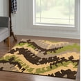 thumbnail image 3 of Linon Claremont Aztec Power Loomed Polypropylene 2'x3' Rug in Brown, 3 of 4