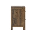 thumbnail image 4 of Wallace & Bay Mullen Rustic Reclaimed Pine 2-Drawer Nightstand in Brown, 4 of 7