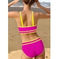 thumbnail image 3 of Conjunto de Bañador Minggo para Niñas Adolescentes Bikini de Cintura Alta 8-15 Años, 3 of 7