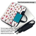 thumbnail image 2 of Lsque Birthday Cake Pattern Laptop Bag – Portable & Slim Single-Shoulder Computer Case with Adjustable Strap, Protective, Lightweight for 13”/14”/15.6” Laptops, 2 of 8