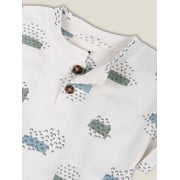 Little Star 100% Organic Cotton 6 Piece Baby Boy Outfit Set