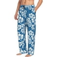 thumbnail image 2 of Xecao Leaves And Flowers Men's Straight Lounge Pajama Pants: The Ultimate in Comfortable Sleepwear, 2 of 9