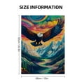 thumbnail image 2 of Sheronv Eagle Mountain Rainbow Wooden Jigsaw Puzzle Vertical Style Gift for Family Friends 500 Pieces 500PCS, 2 of 8