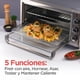 thumbnail image 5 of Horno Tostador Black+Decker con Freidora de Aire Plateado TO3217SS, 5 of 6