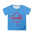 thumbnail image 1 of XDZJLR Tee-Shirt Fille Manches Courtes Été Col Rond Coupe Décontractée Basique Bleu Ciel 4-5 Ans, 1 of 4
