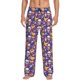 thumbnail image 1 of Balery rock Skull record Pantalones de pijama para hombre, pijama ultraligero, pantalón de descanso-Large, 1 of 6