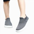 thumbnail image 4 of Godom Boys Sneakers Slip On Sneakers Kid Lightweight Breathable Walking Shoes Tennis Shoe, 4 of 7