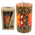 thumbnail image 1 of Single Boxed Hand-Painted Pillar Candle Bongazi Design Nobunto, 1 of 1