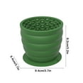 thumbnail image 3 of JoyMoreHome Cat Dog Slow Feeder Lick Bowl with Suction Cup, Honeycomb Cat Dog Bowl, Non-Slip Cylindrical Pet Licking Bowl for Pet Feed, BPA Free Silicone Bowl for Small to Large Cat Dog, 3 of 6