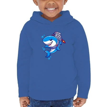 

Cool Shark W Jetpack Hoodie Toddler -Image by Shutterstock 2 Toddler