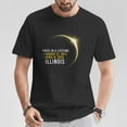 thumbnail image 2 of Totality Twice In A Lifetime Solar Eclipse 2024 Illinois T-Shirt, April 8 Celestial Event Souvenir Tee, Retro Path of Totality Graphic Shirt for Men Women Kids Eclipse Watchers in, 2 of 3