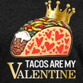 thumbnail image 3 of CafePress - Tacos Are My Valentine Shirt Funny Mexican T Shirt - Womens Football Shirt, 3 of 4